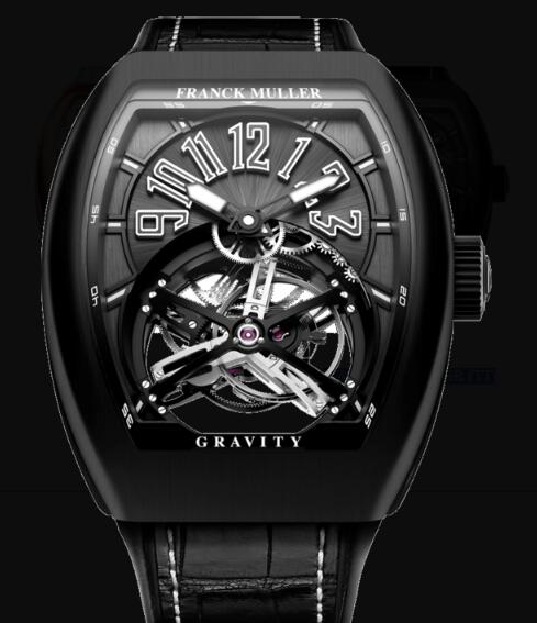 Review Franck Muller Gravity Classical Watches for sale Cheap Price V 45 T GR CS NR BR (TT) - Click Image to Close